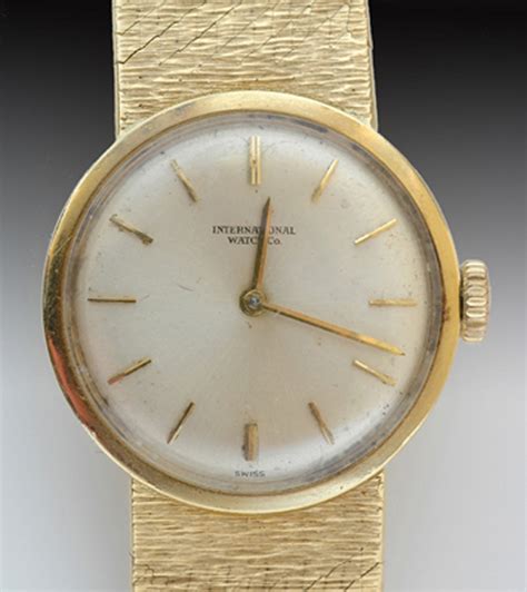 IWC Gold Band Wristwatches for sale .